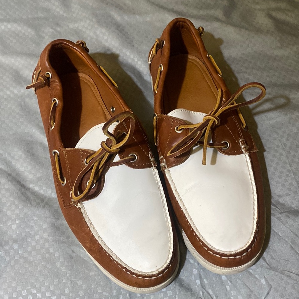 Lightly Used Mens Ralph Lauren Boat Shoes Size 8.5D
